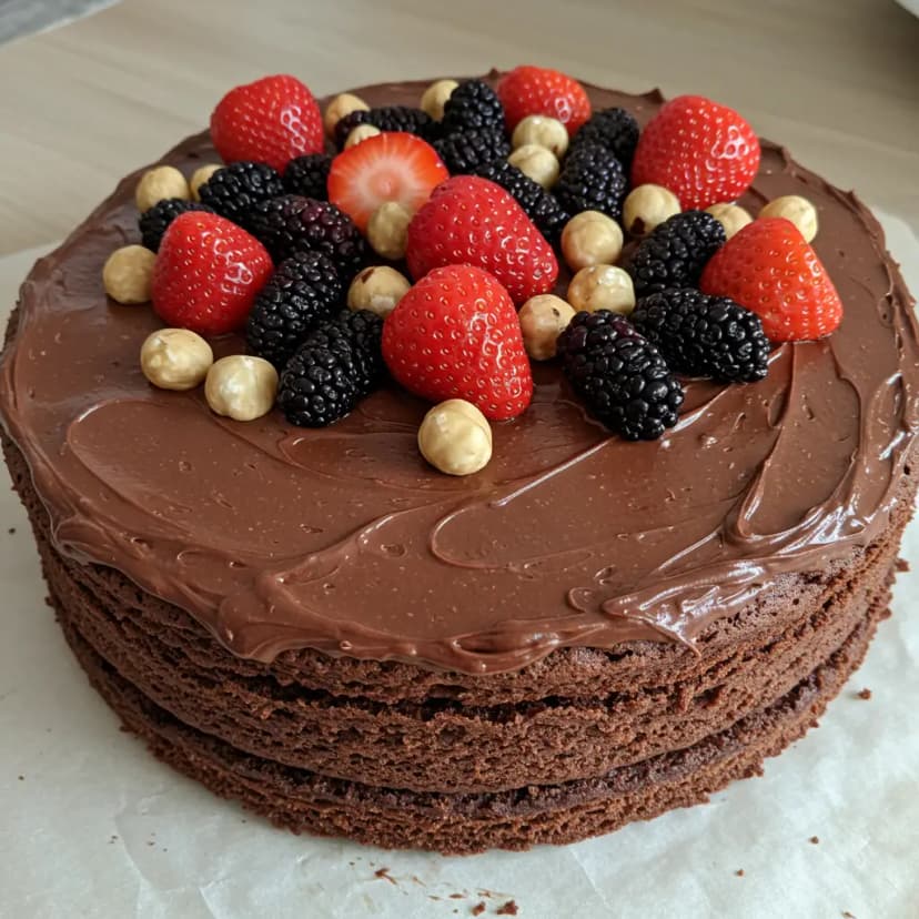 Bolo de Cacau Sem Glúten