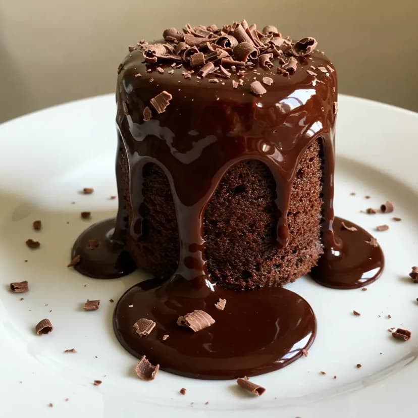 Bolo de Caneca Fofinho de Chocolate