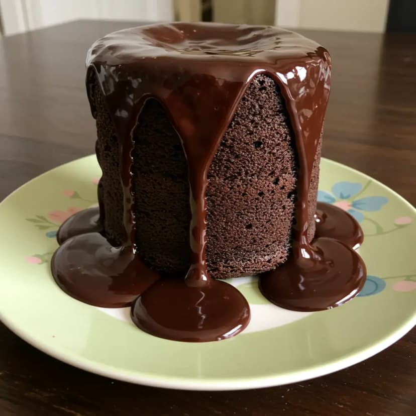 Bolo de Chocolate no Micro-ondas