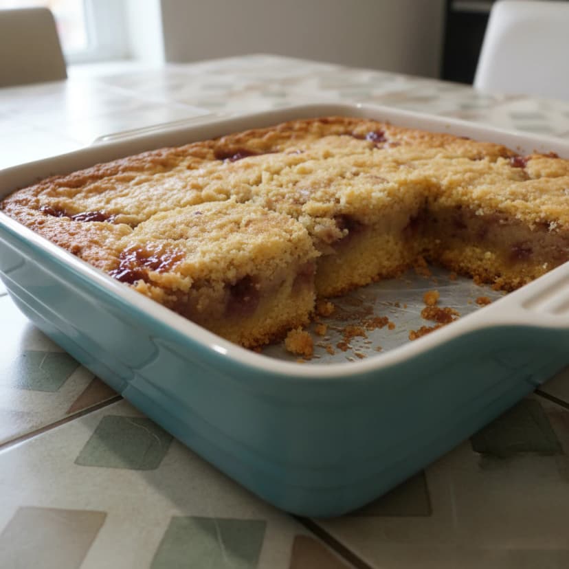 Bolo de Fubá Cremoso