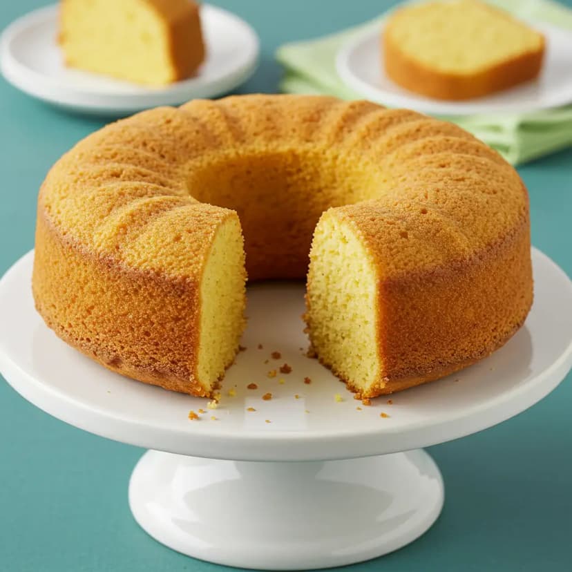 Bolo de Fubá Cremoso