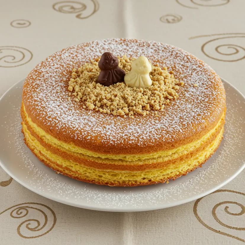 Bolo de Limão e Amêndoa