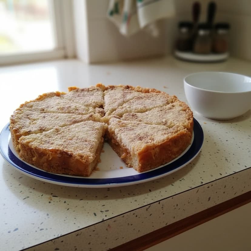 Bolo farofa de banana