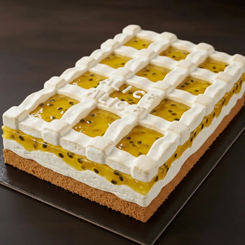 Bolo Mousse de Maracujá