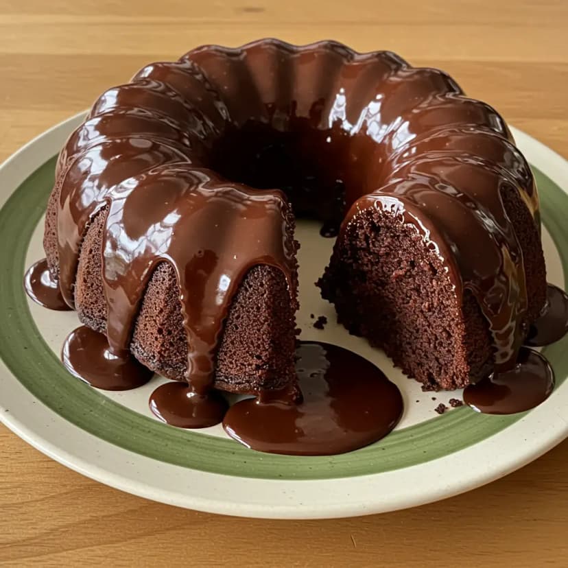 Bolo Vulcão de Chocolate