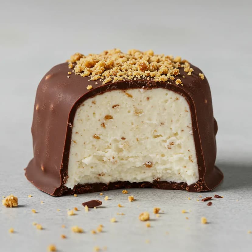 Bombom de Sorvete de Paçoca