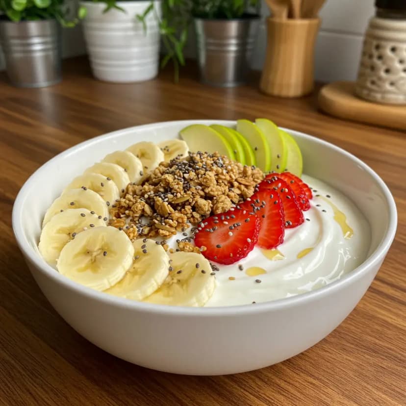 Bowl de Iogurte Natural com Frutas