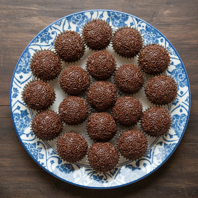 Brigadeiro Diet com Cacau e Chocolate