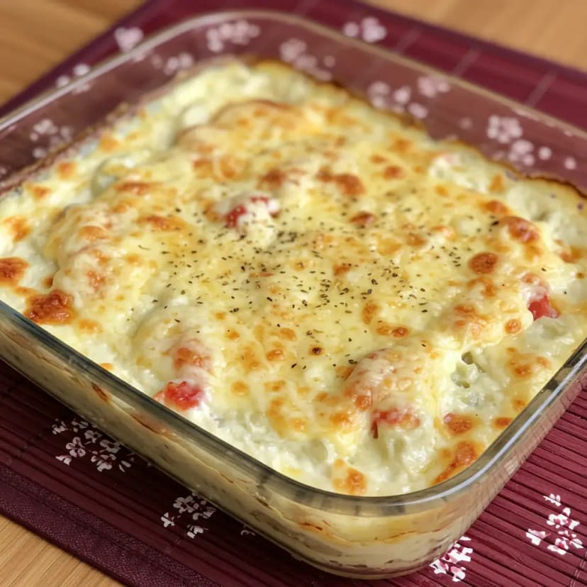Brócolis Gratinado Cremoso