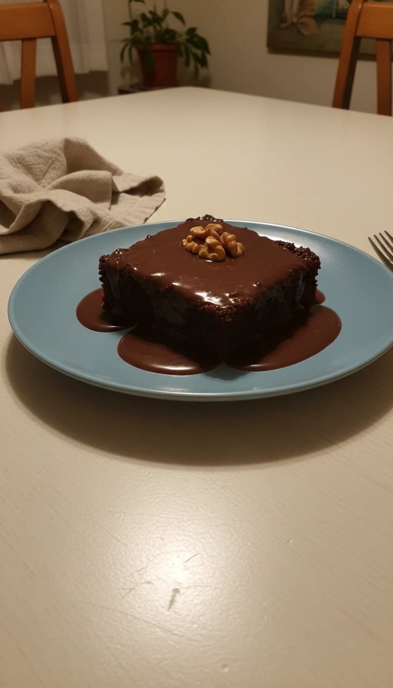 Brownie de Chocolate Sem Glúten