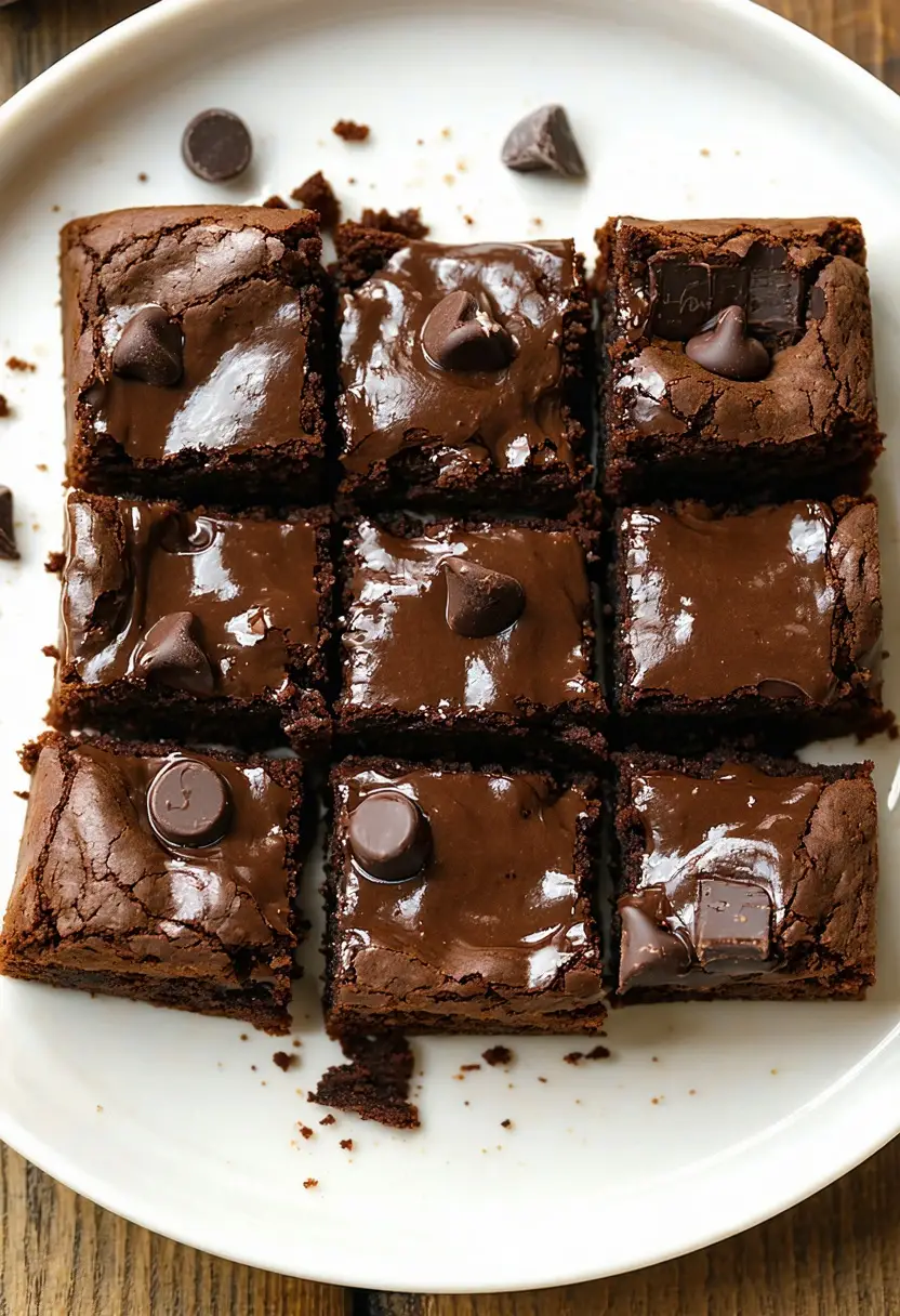 Brownie Fit de Chocolate