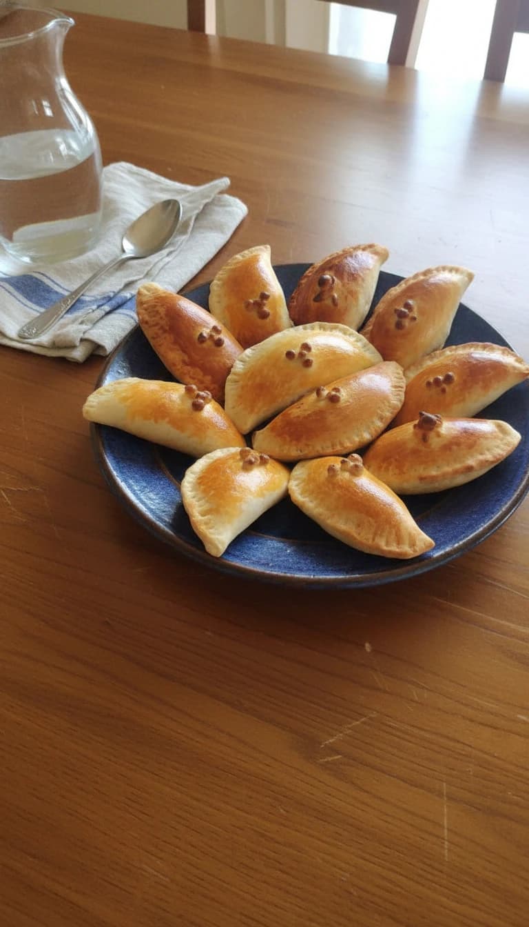 Calzone de Frango e Espinafre Assado