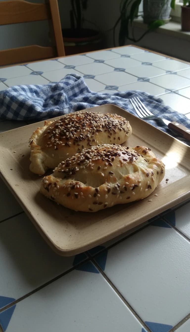 Calzone de Ricota e Peru