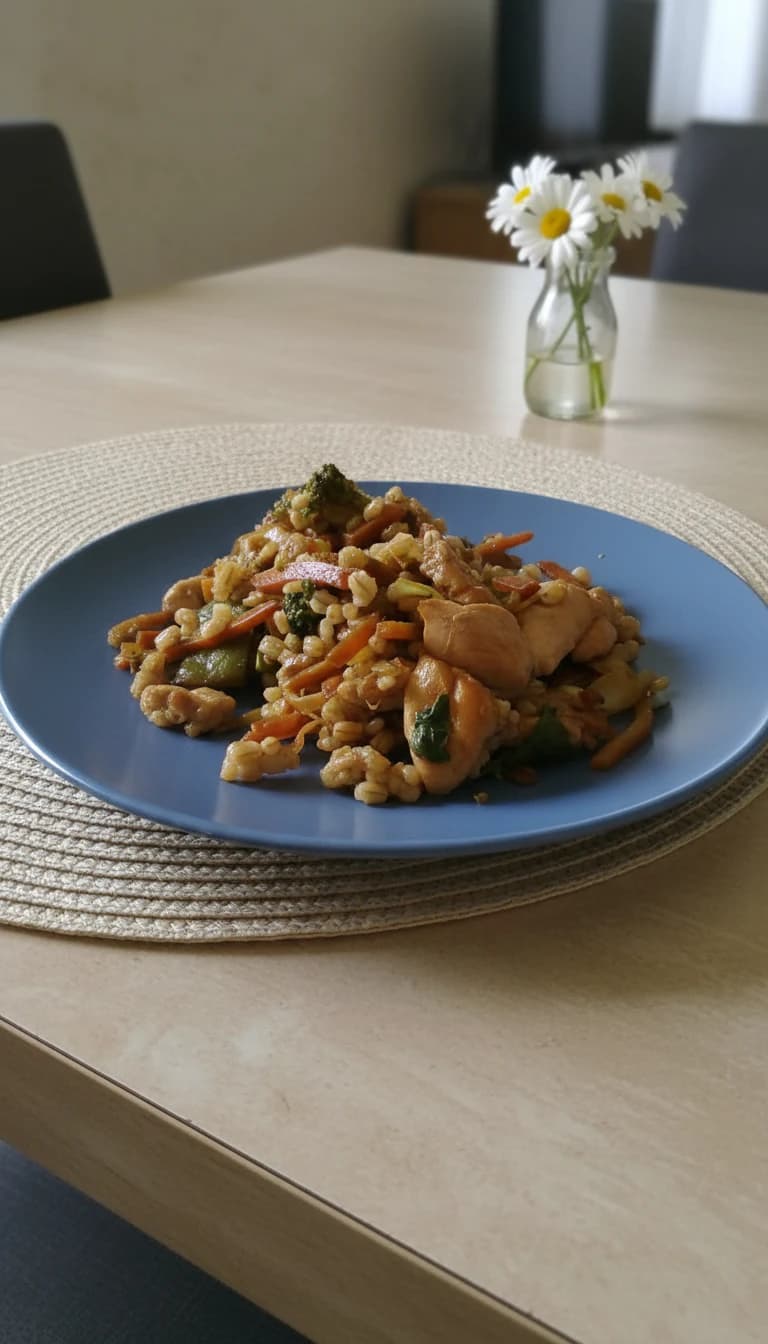 Cevadinha com Legumes Variados