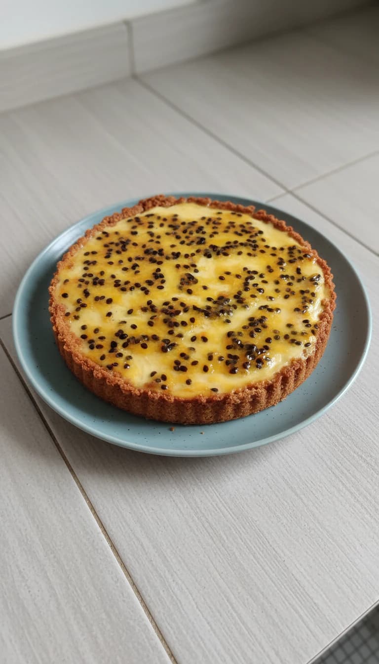Cheesecake de maracujá