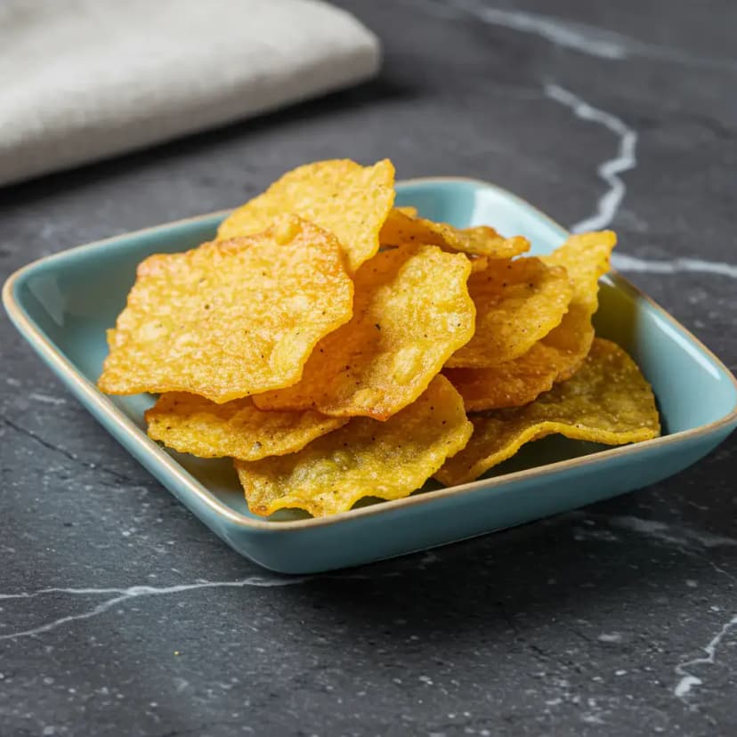 Chips Crocantes de Mandioca