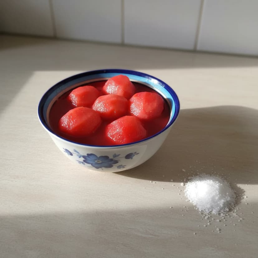 Compota de Maçã com Gelatina