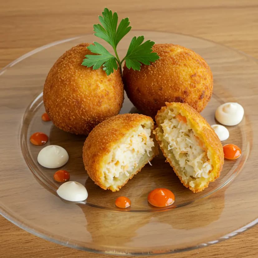 Coxinhas de Frango Cremosas