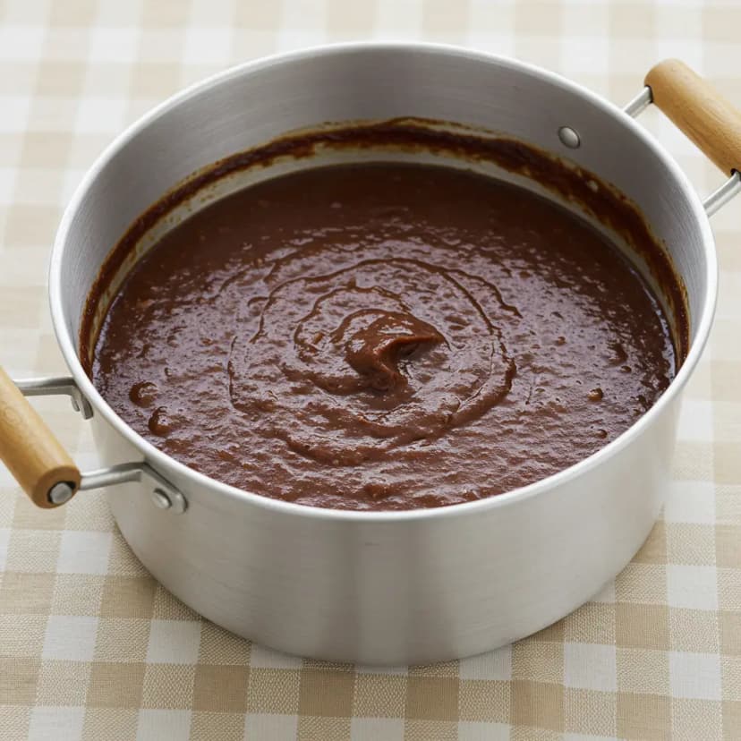 Creme de Feijão com Calabresa
