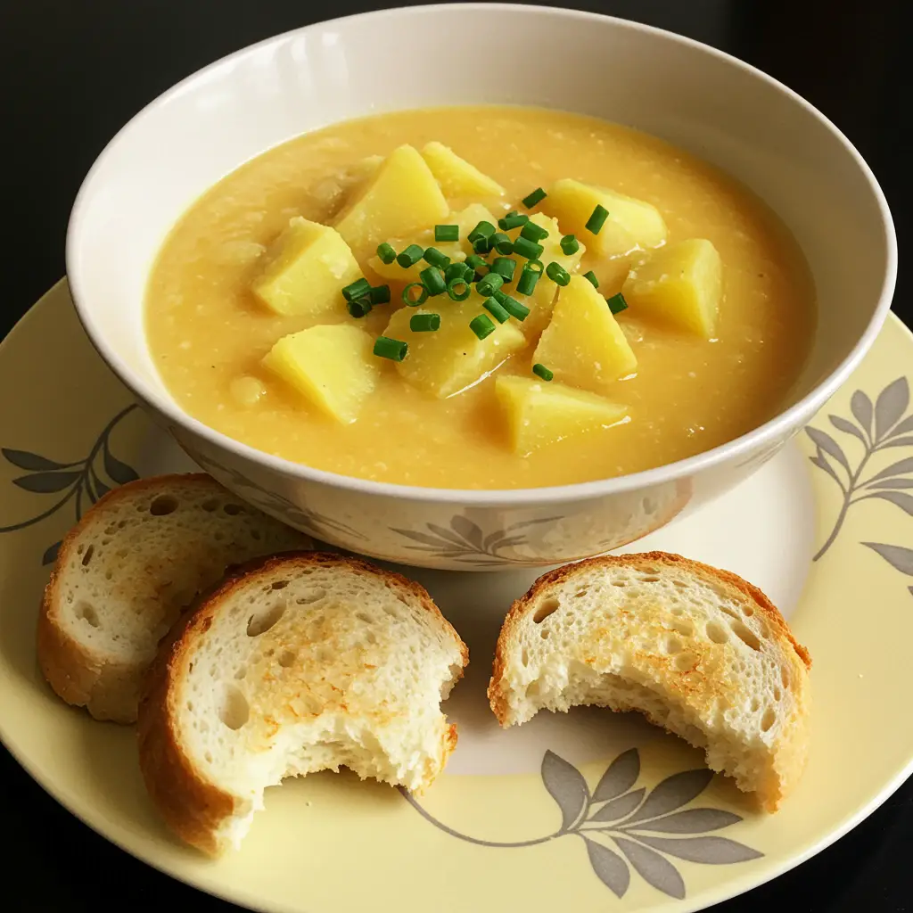 Cremosa Sopa de Inhame