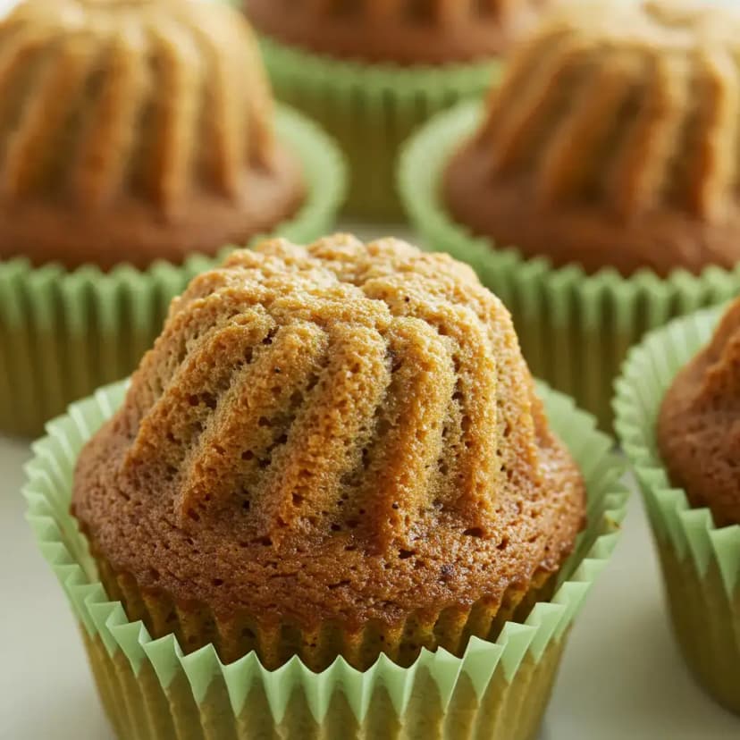 Cupcakes de Banana com Canela