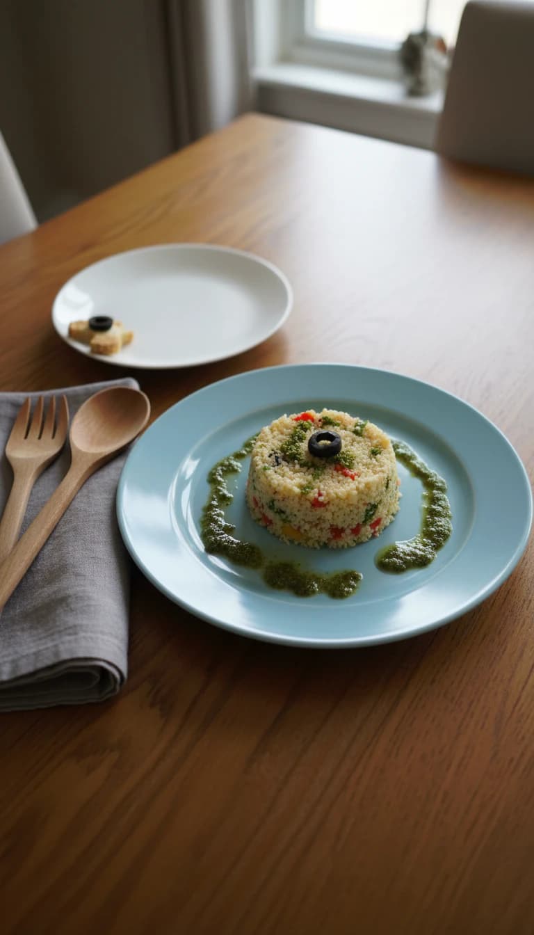 Cuscuz Marroquino com Legumes