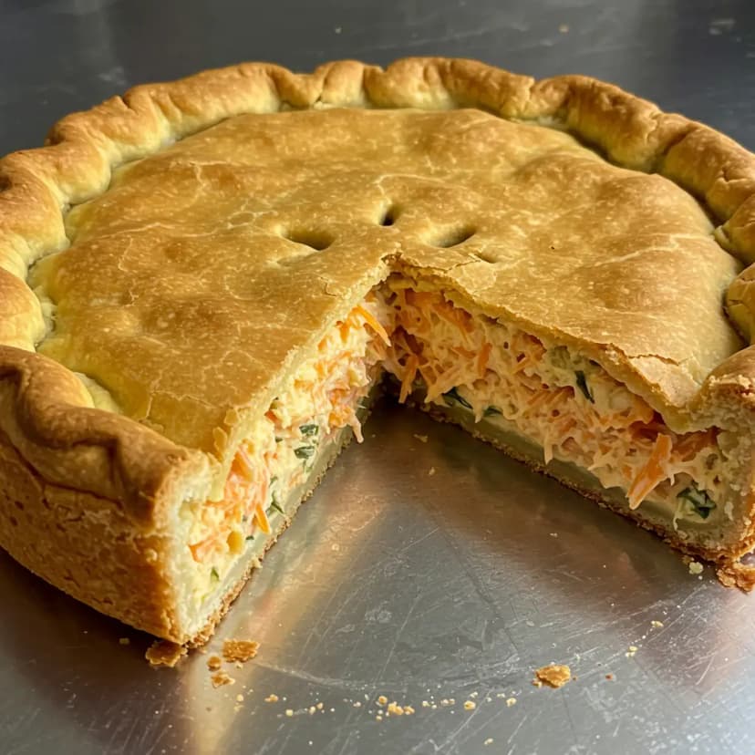 Empadão de Frango Cremoso