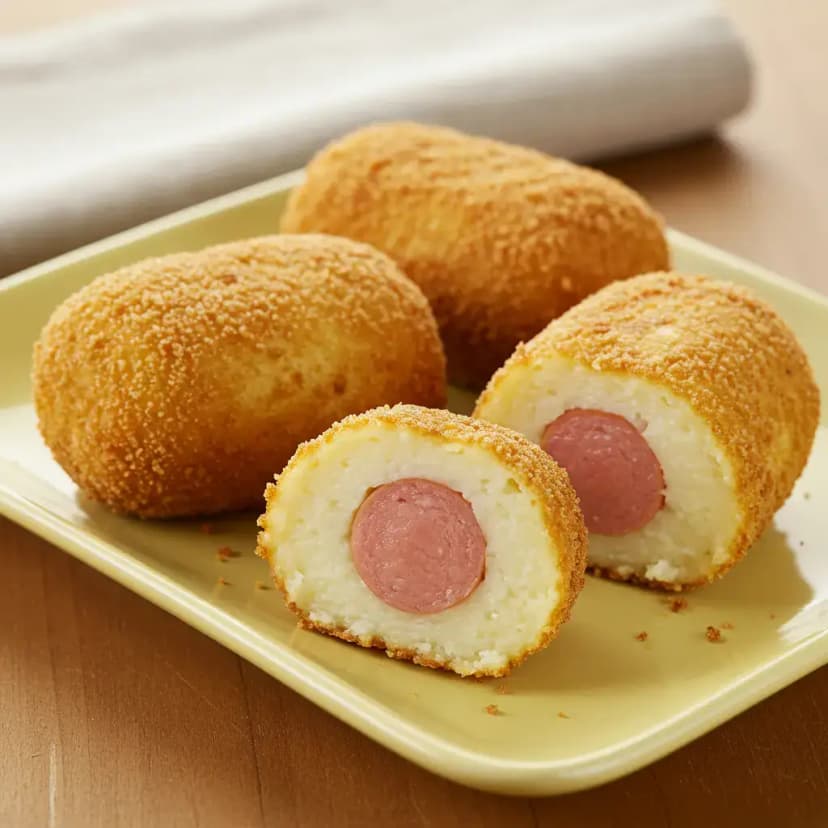 Enroladinhos de Salsicha Fritos