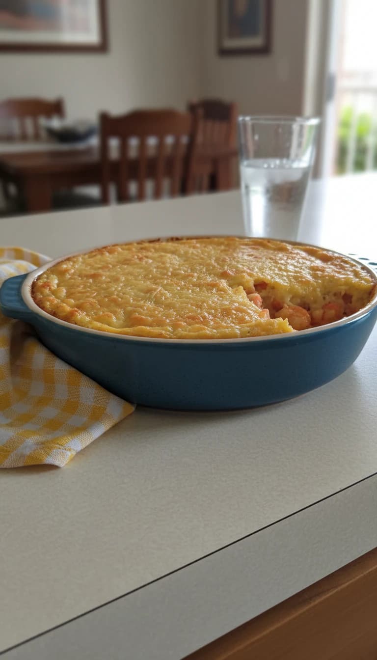 Escondidinho de Camarão com Aipim