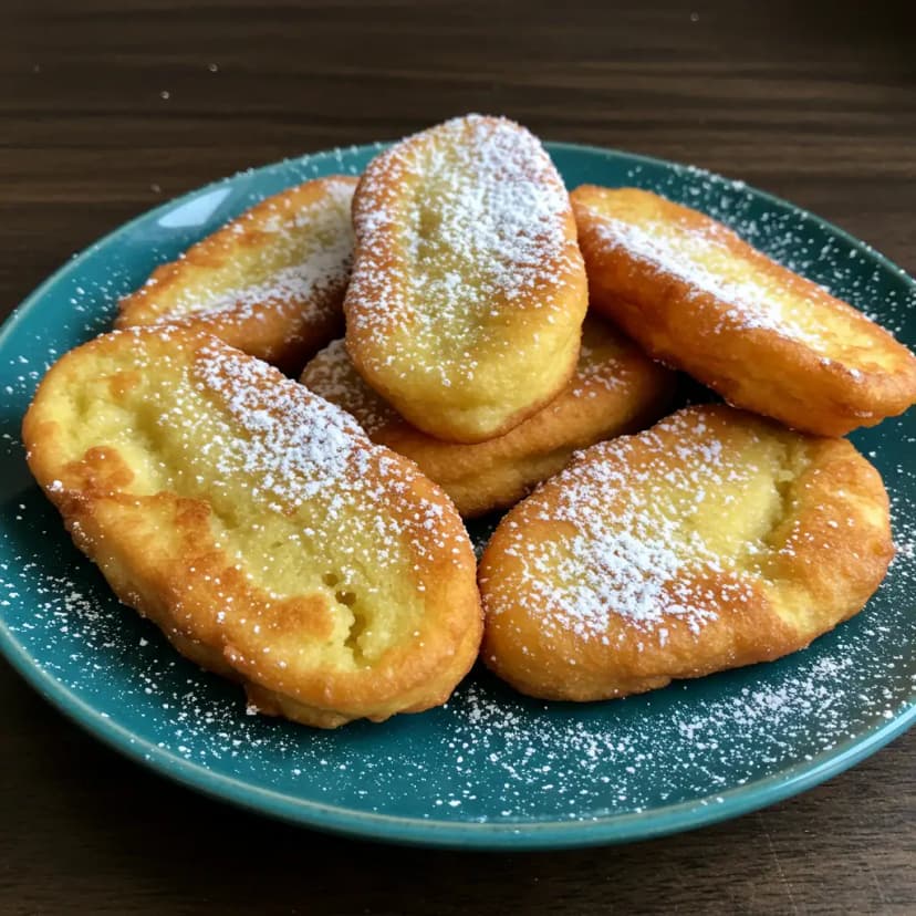 Fatias de Pão de Leite de Coco