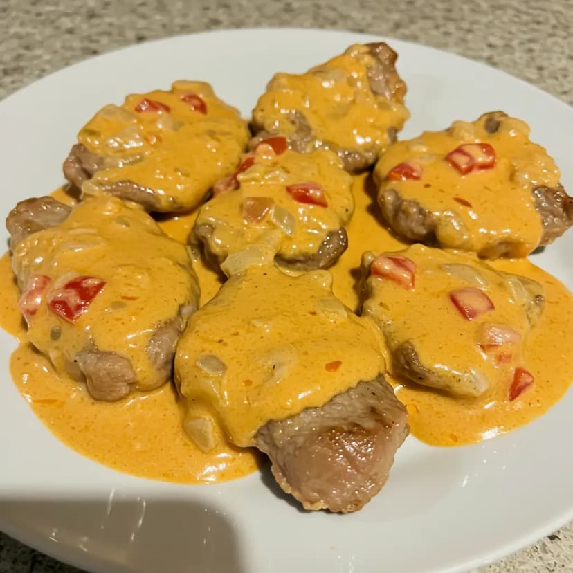 Filé Mignon ao Molho de Tomate