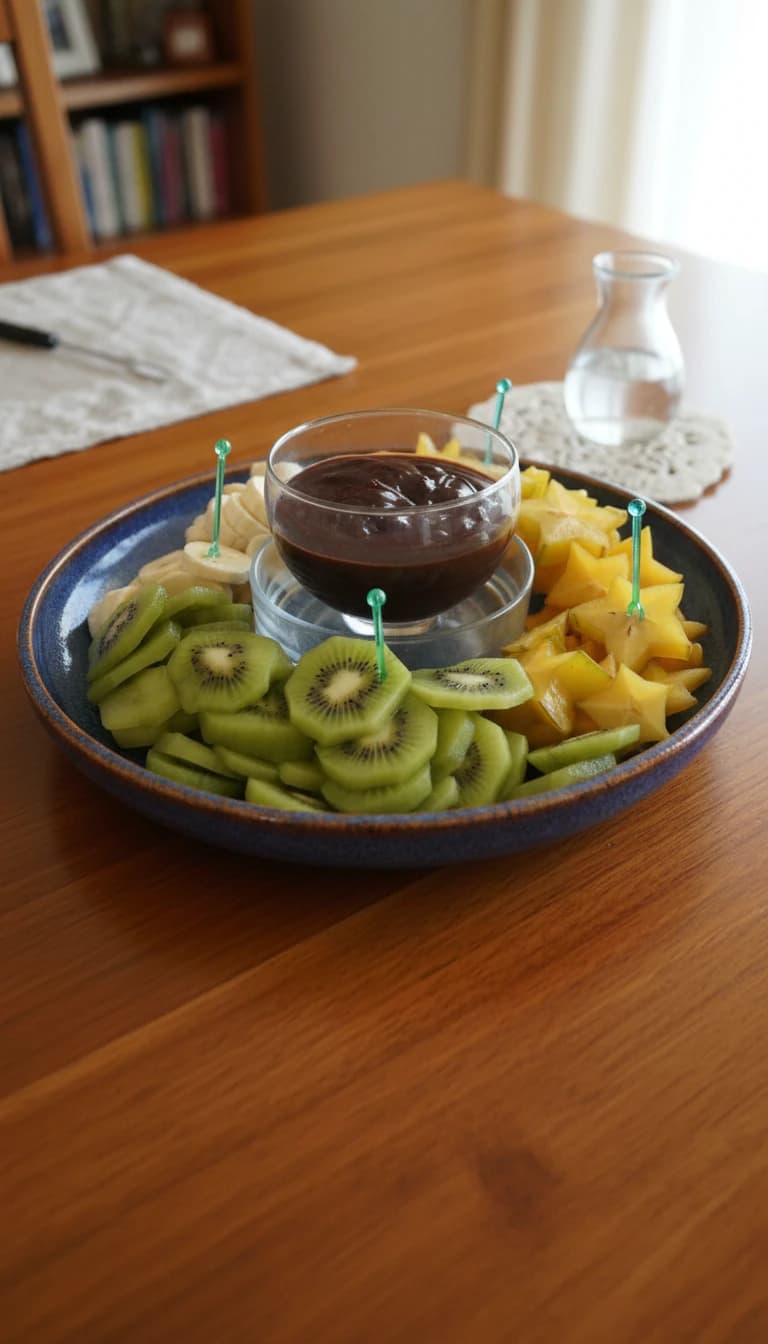 Fondue de Chocolate Cremoso (sem fogão!)