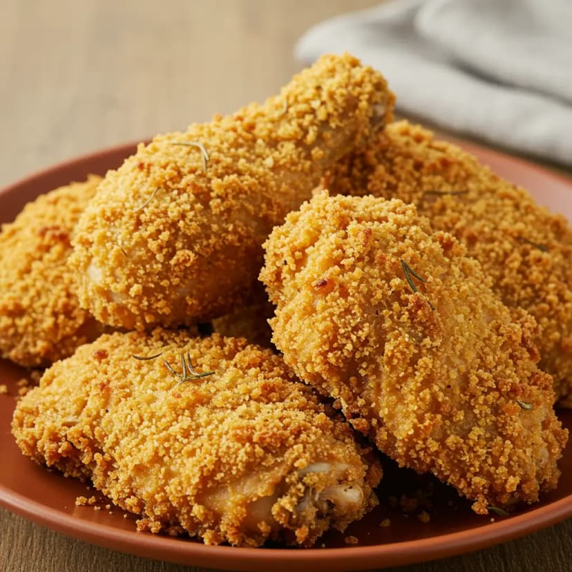 Frango à Milanesa Assado