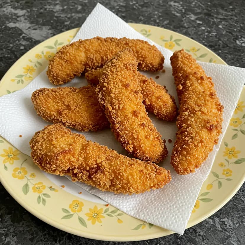 Frango Empanado com Fubá