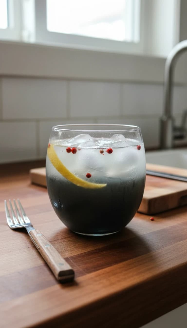 Gin Tônica com Limão Siciliano