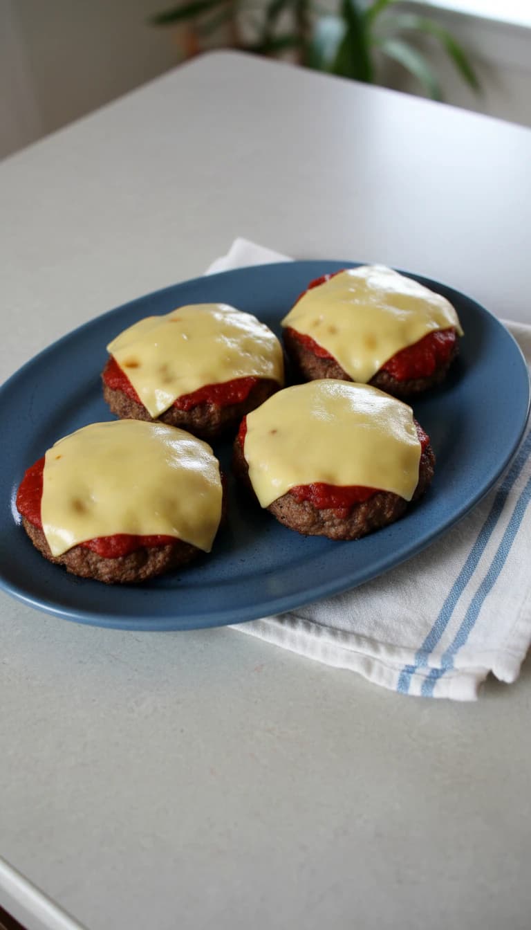 Hambúrguer à Parmegiana Caseiro