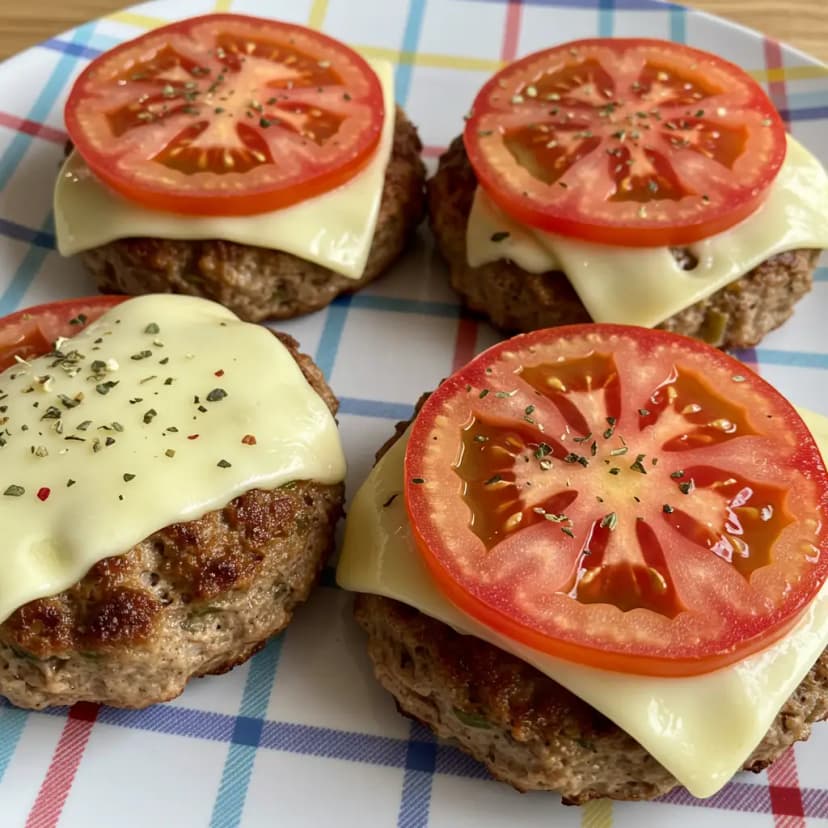 Hambúrguer Caseiro Assado