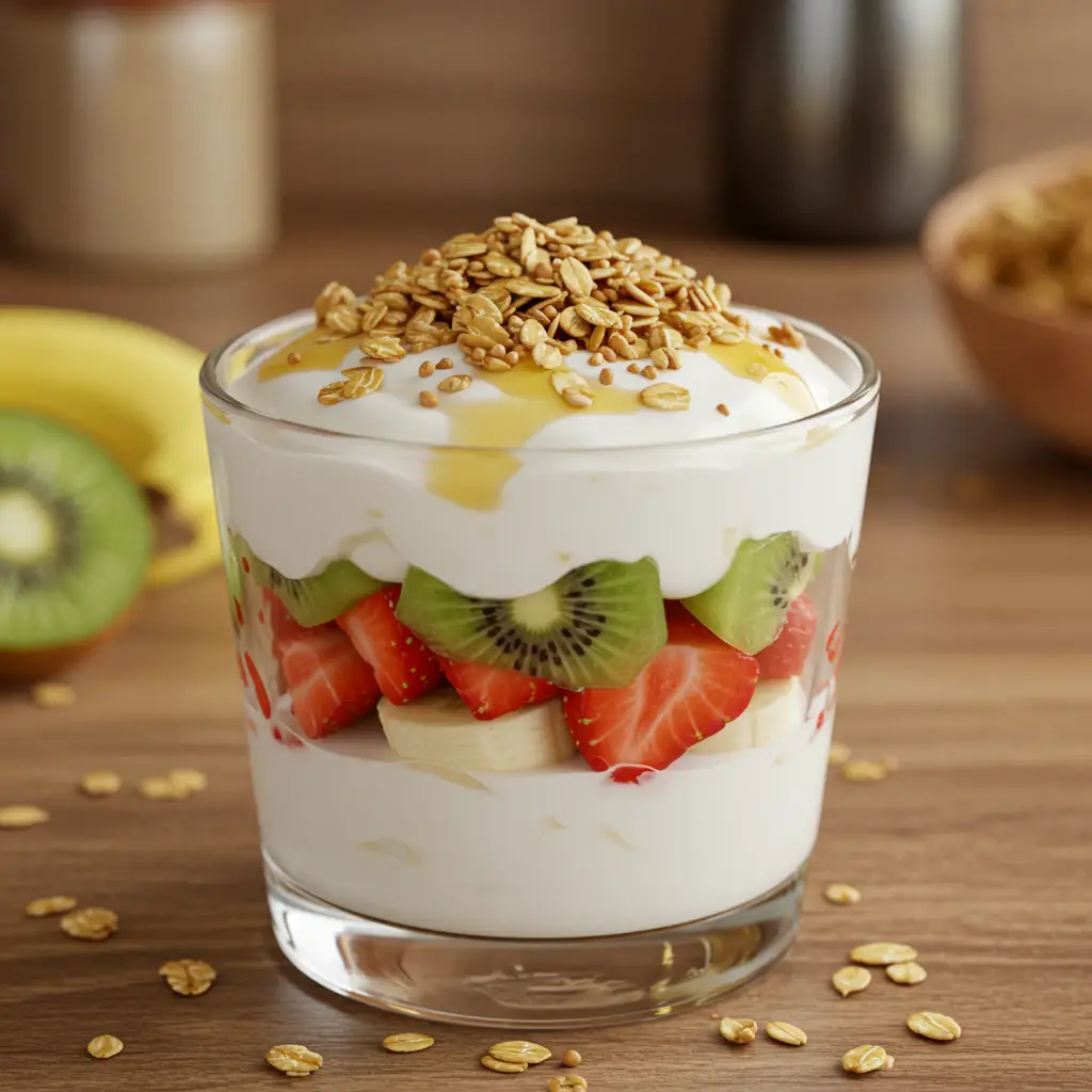 High-Protein Greek Yogurt Parfait