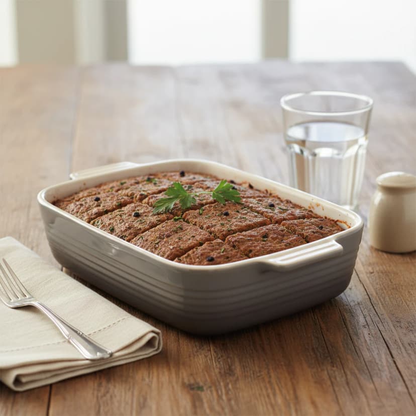 Kibe Assado com Mussarela e Tomate