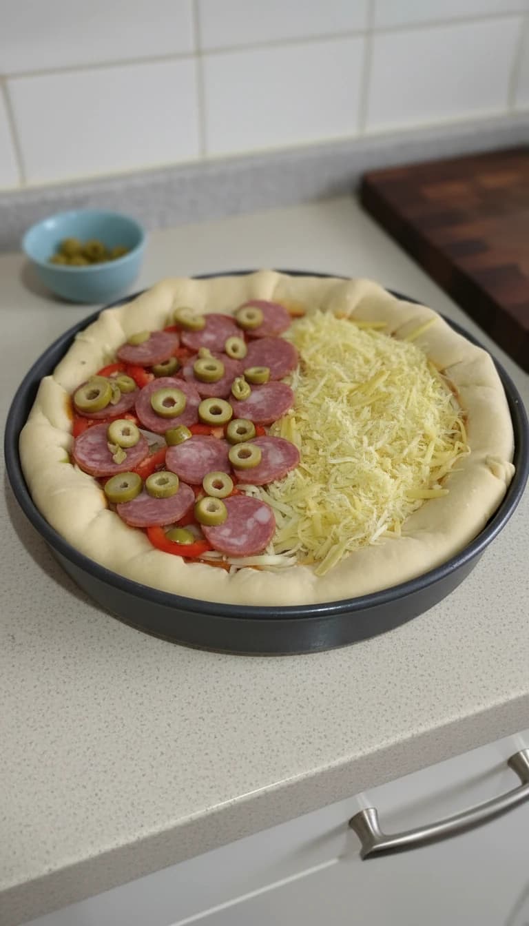 Massa de Pizza Caseira