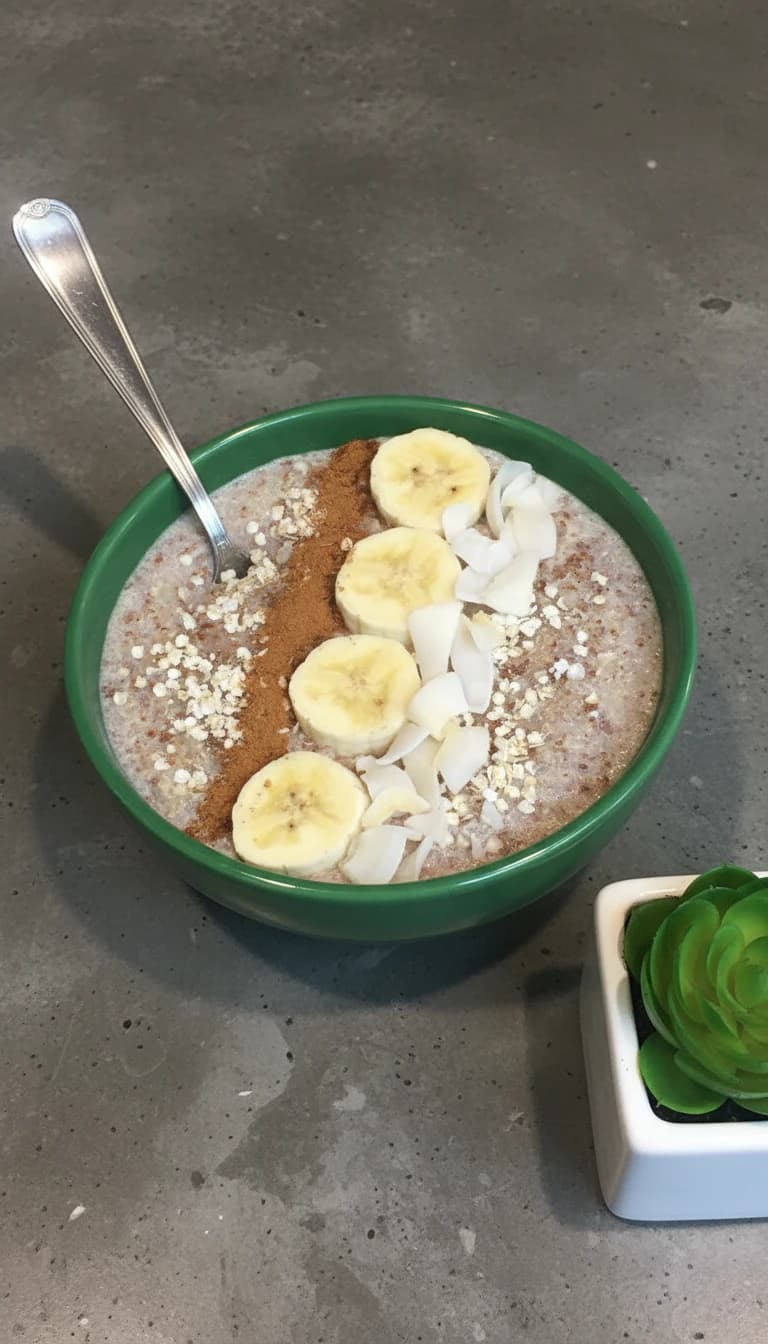 Mingau de Aveia e Quinoa