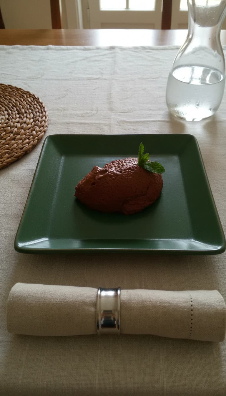 Mousse de Chocolate Sem Geladeira