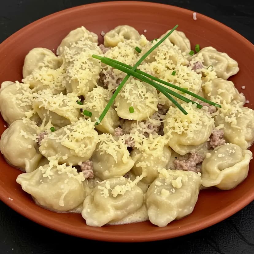 Nhoque de Carne com Molho Simples