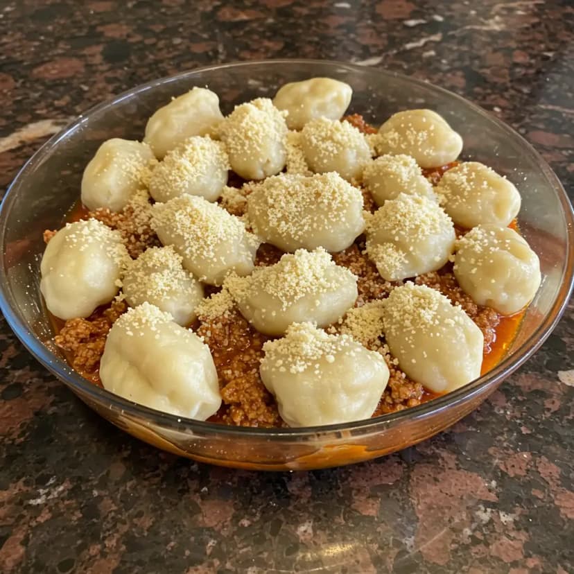 Nhoque de Frango Cremoso