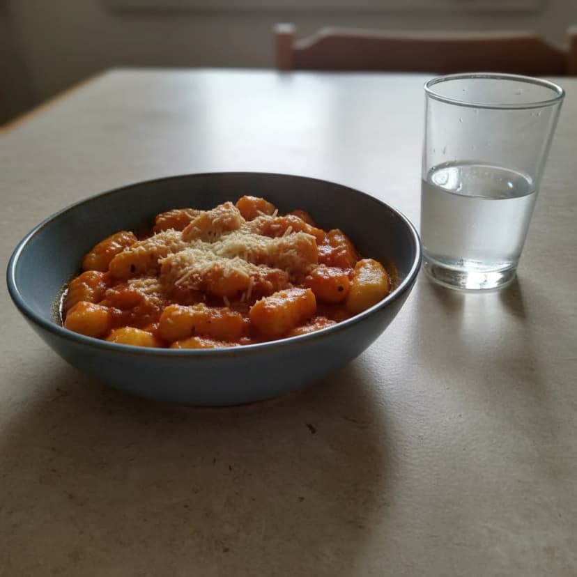 Nhoque de Mandioca Cremoso