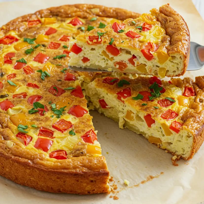 Omelete ao forno