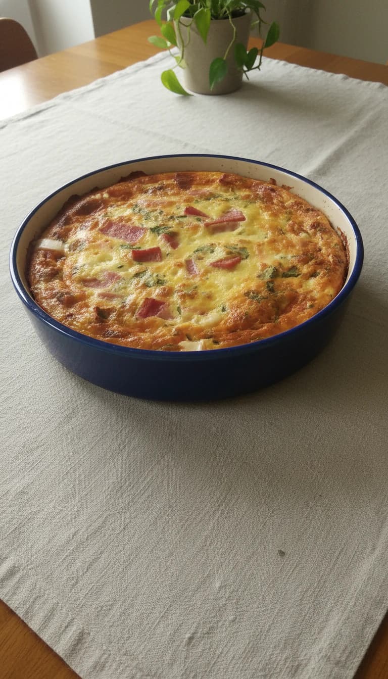 Omelete de Forno à Isabella Nunes