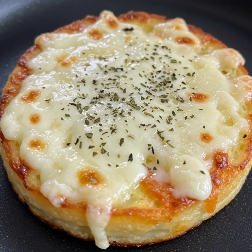 Ovos com Mussarela e Orégano