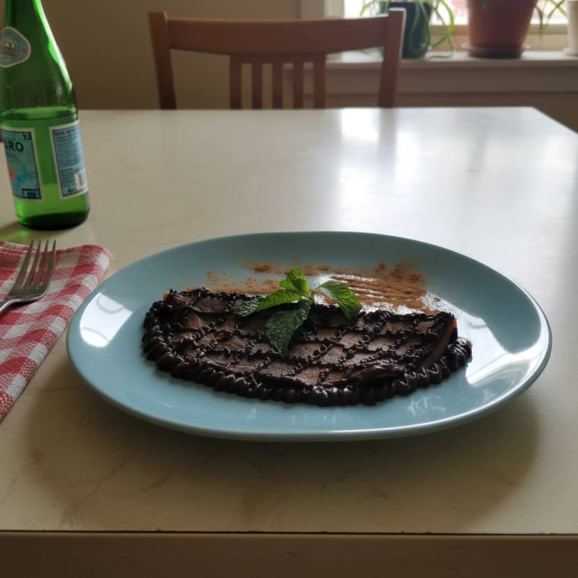 Panquecas de Chocolate Simples