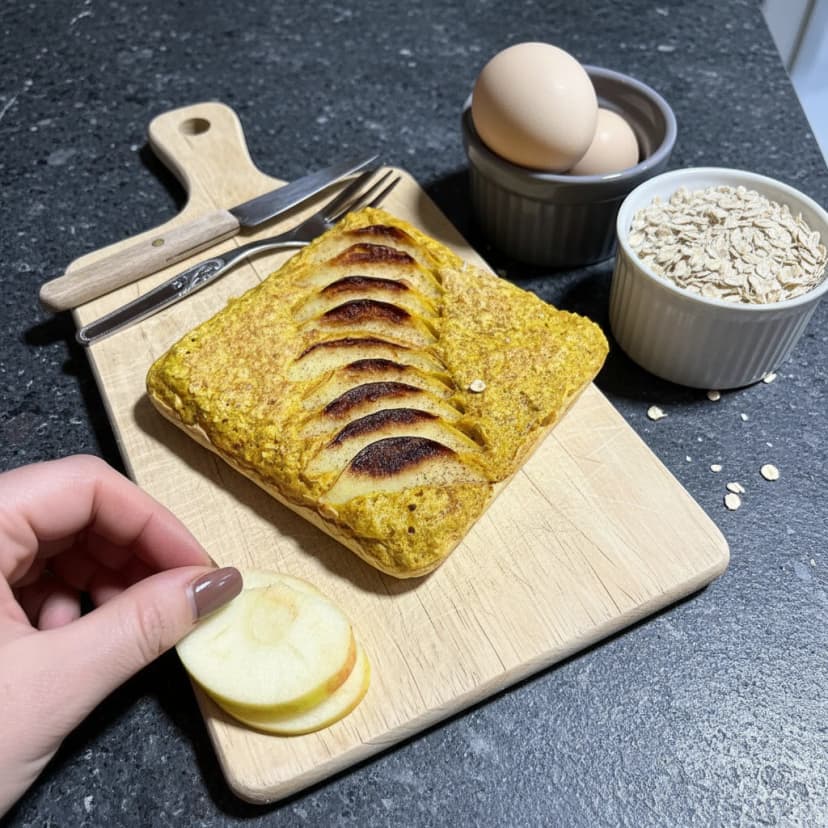 Pão de Aveia com Maçã